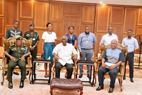 2021 Meeting with H.E. John Agyekum Kufuor, Former President of the Republic of Ghana