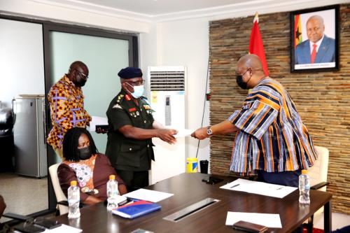 2021 Meeting with H.E. John Dramani Mahama, Former President of the Republic of Ghana