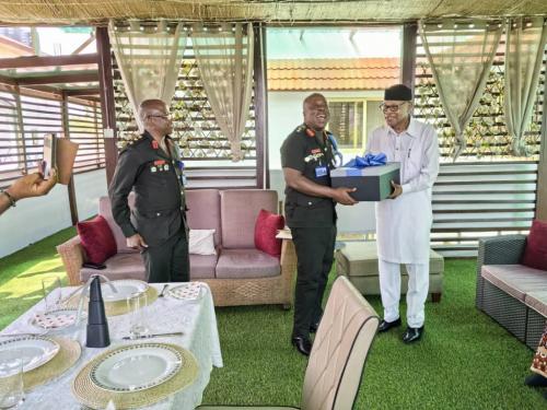 2023 Visit to KAIPTC Goodwill Ambassadors, H.E. Dr. Mary Chinery-Hesse and H.E. Dr. Mohamed Ibn Chambas