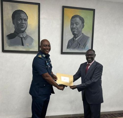 2024 Visit to the Commissioner Silver Ojakol, Chief of Staff, Africa Continental Free Trade Area Secretariat